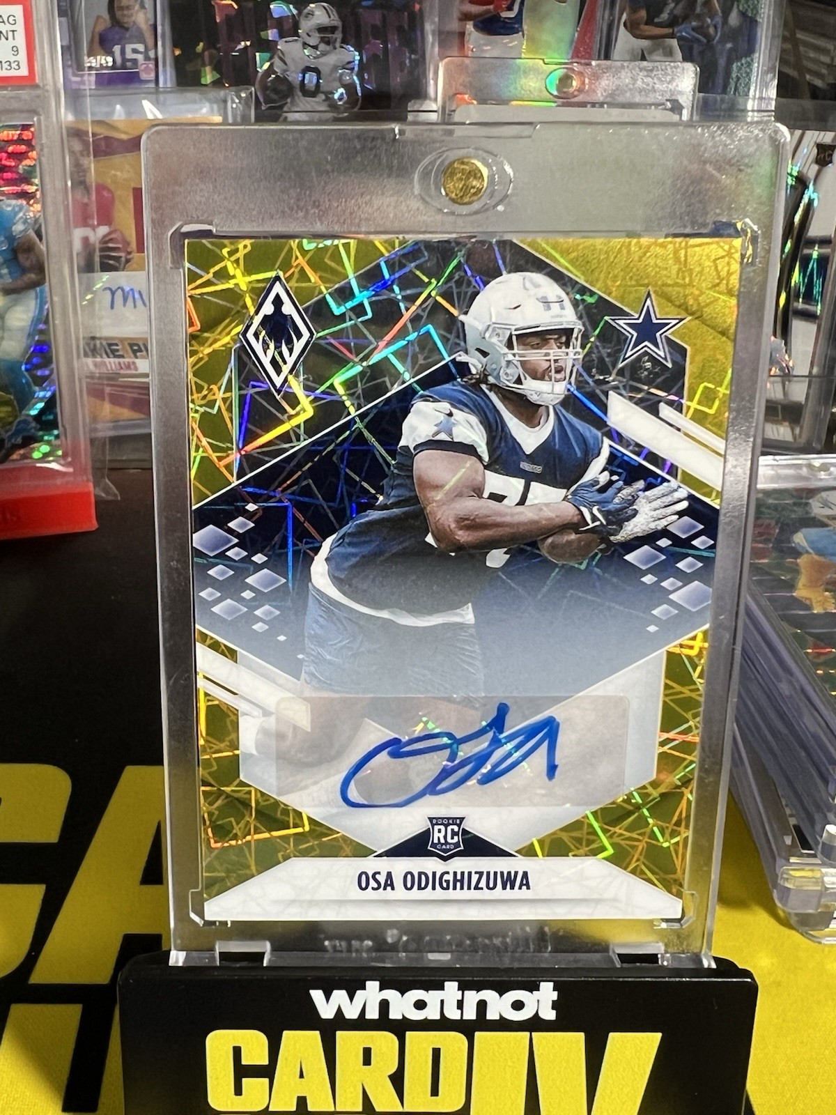 Osa Odighizuwa Panini Phoenix #172 Autograph-Gold Lazer 1/1