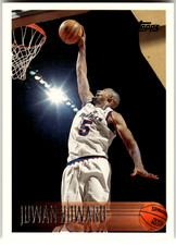 1996-97 Topps #137 JUWAN HOWARD Washington Bullets NBA Basketball