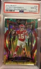2024 Panini Select - Concourse Patrick Mahomes II #33 Green & Yellow Shock Prizm