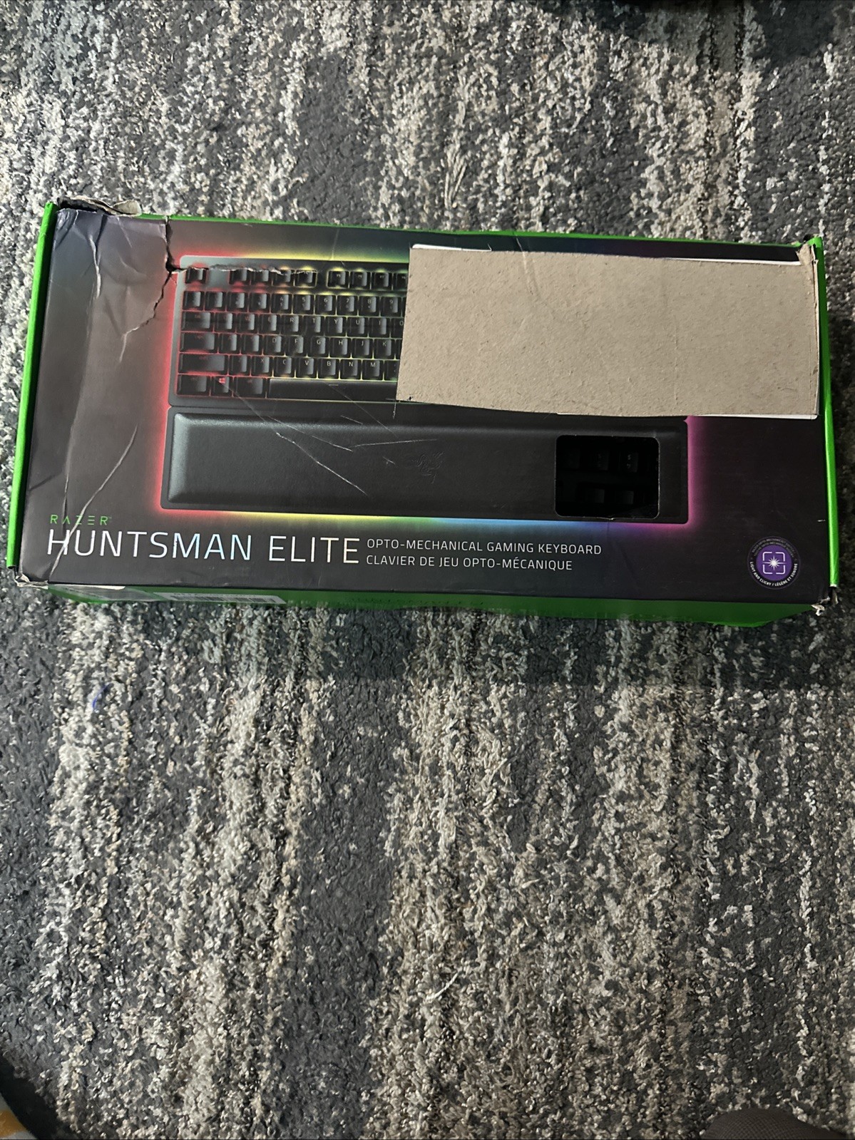 Razer Huntsman Elite Gaming Keyboard With Wrist Rest