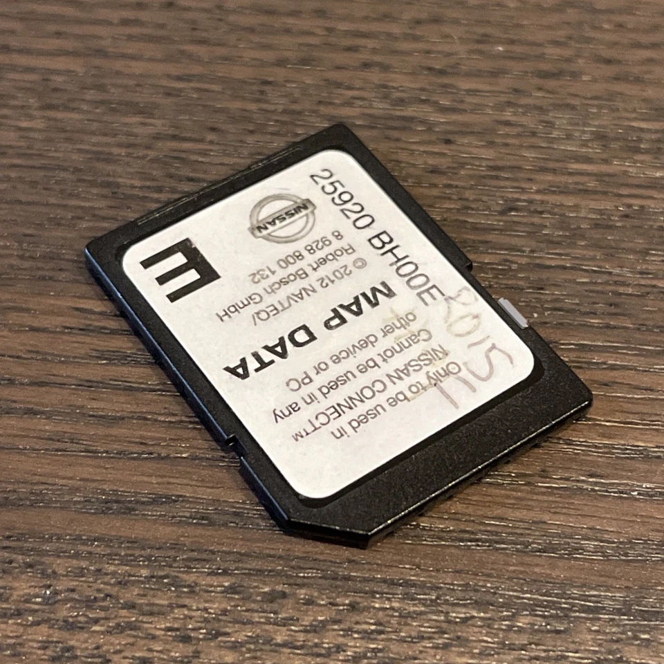 Fits Nissan Connect E NAVTEQ MAP DATA Satelite Navigation SD Card 25920BH00E - Image 3 of 4