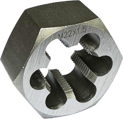 M22 x 1.5 Hex Die Rethreading Die Thread Die Carton Steel For Right Hand