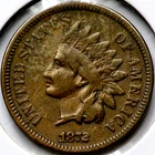 1872 Indian Head One 1 Cent   R1882