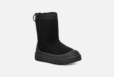 UGG Classic Short Weather Hybrid Boot  Black  1143992-BBLC Winter  Size 8-13