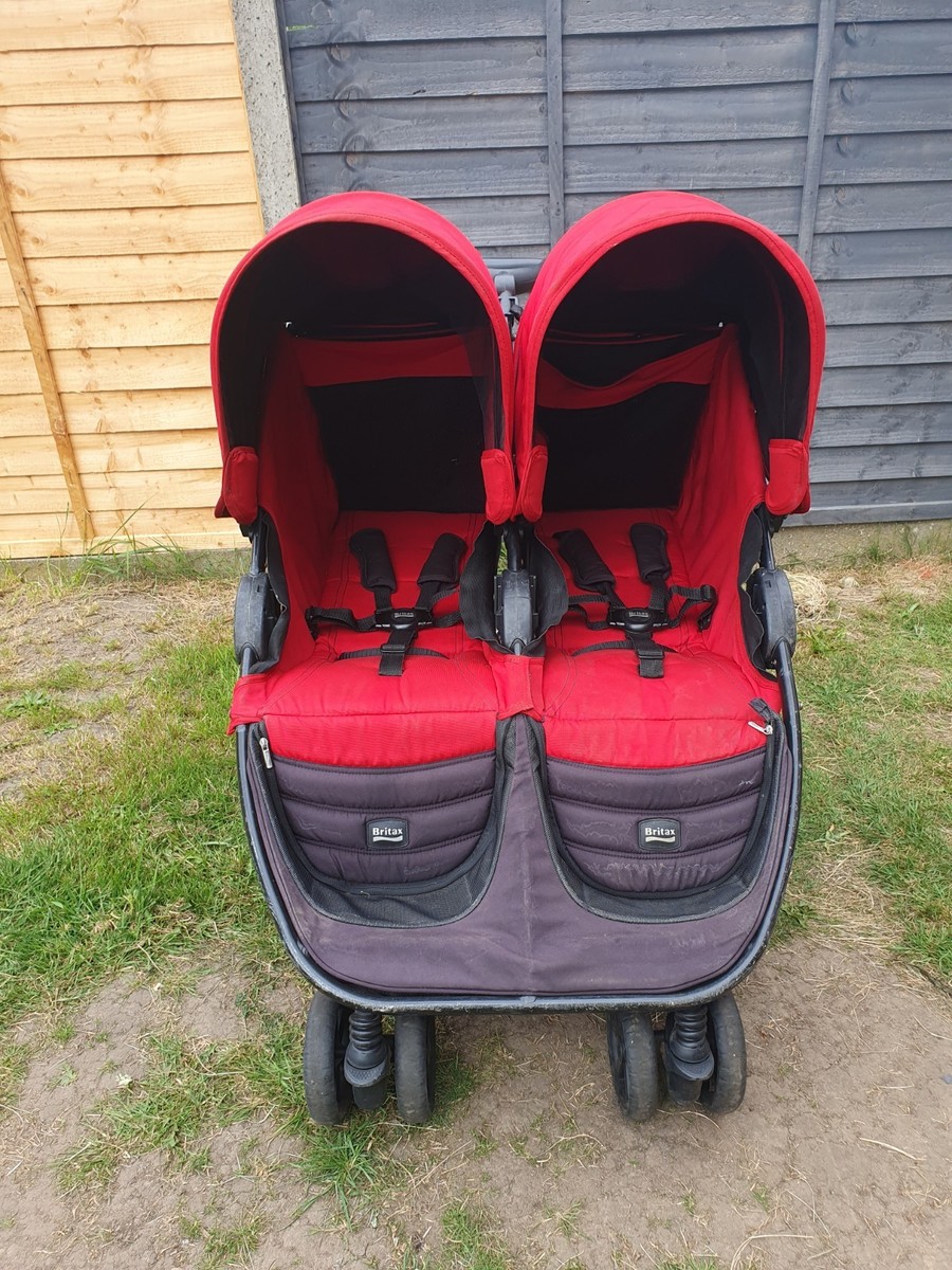 Agile Double Stroller Britax Travel System Red B Agile Double