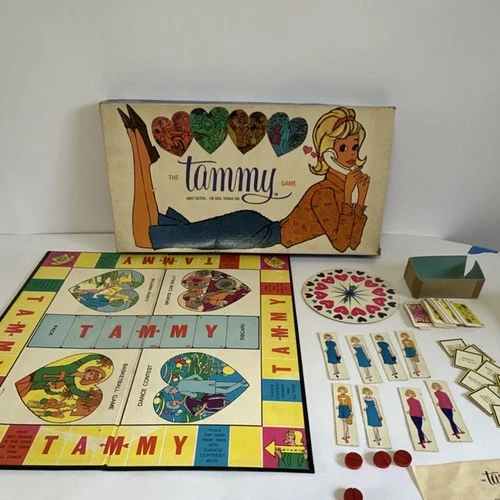 Ideal The Tammy Game Board Game - Vintage 1963 - Ages 7-14 - MPN 2302-8