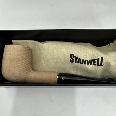 Stanwell Wood Natural Straight Billiard 03 Beechwood 9mm Tobacco