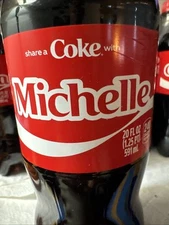 Share A Coke with Michelle 2025 Personalized Gift Coca Cola 20oz CombineShipping