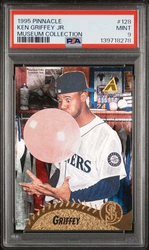 1995 Pinnacle Ken Griffey Jr. #128 Museum Collection *RARE* PSA 9 MINT