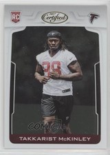 2017 Certified Rookies /999 Takkarist McKinley #165 2fw