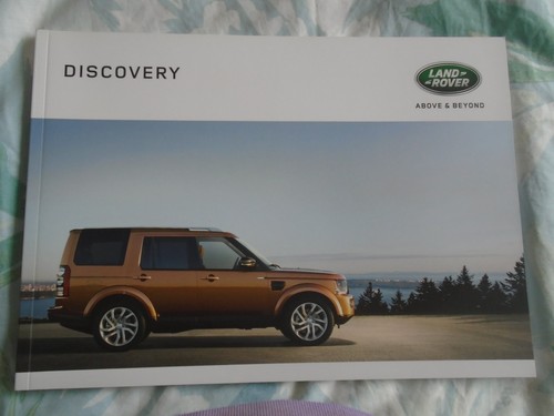 Land Rover Discovery Range Prospekt 2016 UK Markt Ref LRML 5108/15V2