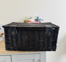 M&S Large Wicker Basket Hamper Basket Storage Basket Gift Basket Marks & Spencer