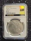 1887 CC Morgan Silver Dollar NGC MS70 Ultra Breaks Label 2023 Fiji Mint .999