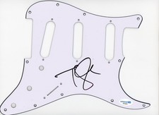 TYLER GLENN NEON TREES SIGNED AUTOGRAPH STRAT GUITAR PICKGUARD ACOA ELECTRIC