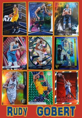 RUDY GOBERT Sammlung (NBA NUMBERED PARALLELS Panini Prizm Donruss Mosaic...)