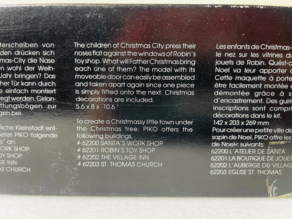 Piko LGB The Village Inn G Scale Building Kit No. 62201 Robin’s Toy Shop - Image 4 of 4