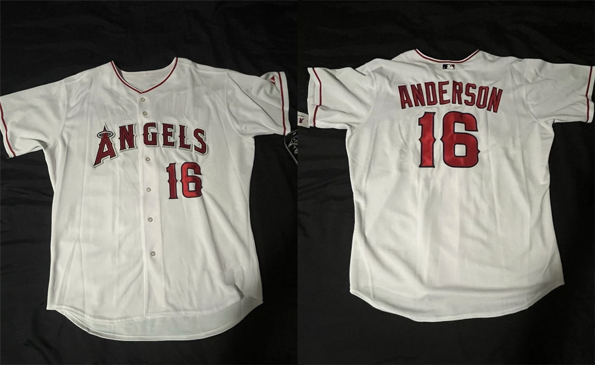 Reprint Collection Garret Anderson #16 Baseball Jersey New 