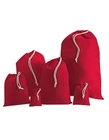 Westford 100% Cotton Drawstring Stuff bag Laundry Shoes Xmas Sack Stocking WM115