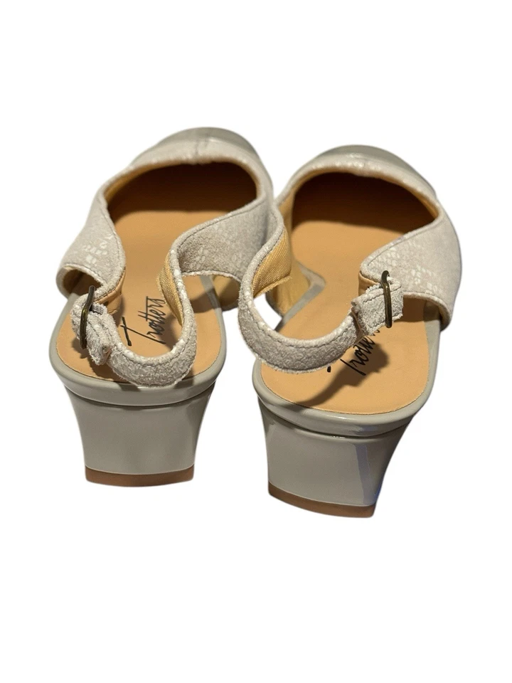 Tacón Trotters Dea gris claro/serpiente para mujer talla 8S Foto 4 de 4