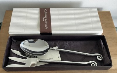Culinary Concepts, Paar große Servierbesteck, Salatbesteck, Fisch