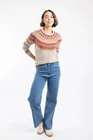 Weird Fish Lowell Fair Isle Jumper