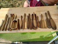 Mad Hungry® 18-PIECE ACACIA WOOD SPURTLE SET - NATURAL