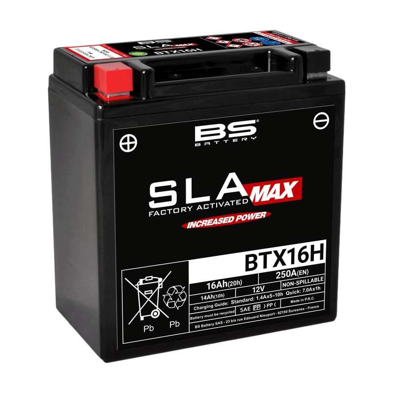 Finies les pannes avec la batterie d'usine activée sans entretien BTX16H SLA Max