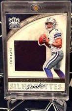 2016 Preferred CROWN ROYALE Silhouette Dallas Cowboys DAK PRESCOTT Rookie JERSEY
