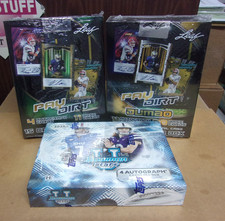 2026 LEAF PAYDIRT FOOTBALL HOBBY  & JUMBO + 2025 BOWMAN'S BEST U HOBBY BOXES