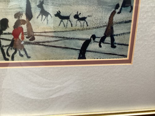 L S Lowry Large Framed Prints X 3 - Picture 19 of 20