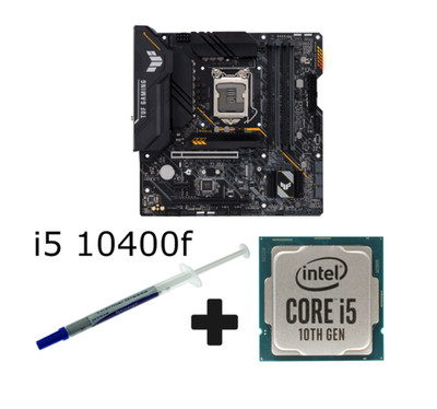 Mainboard Asus TUF Gaming B560M-Plus Wifi+Core i5 10400F Bundle + Wärmeleitpaste
