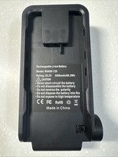 25.2v battery replacement for shark xbatr725sl compatible with iz840h,iz862h,...