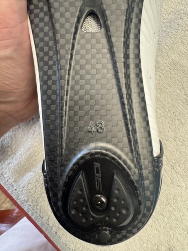 Sidi Wire 2S Road Shoes - Men's, White/Black, 48 - Picture 4 of 4
