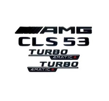 CLS53 AMG Turbo 4matic Gloss Black Set for Mercede 2019 - 2023 NEW