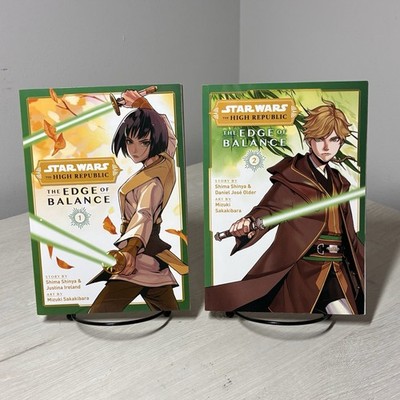 Star Wars Edge Of Balance Shima Shinya PB Vol 1-2 Manga Set Sci-Fi Adventure