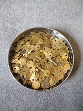  Near 5 lb POUND LOT OF Clean BRASS KEYS FOR REPLACEMENT CRAFTS ILCO Made In Usa