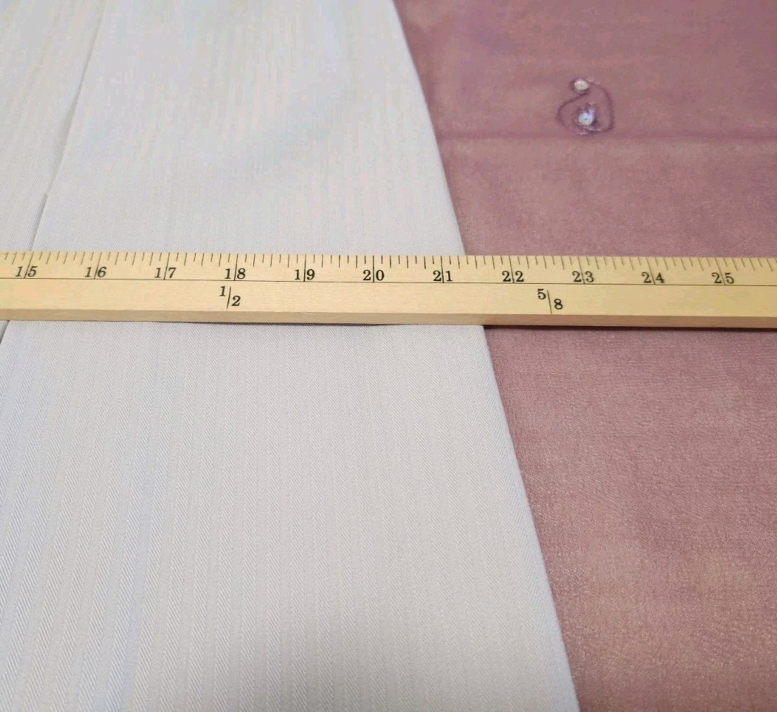 VTG KC Spencer 2pc Suit SET Pleated Skirt & Jacket 10 Medium Lt Gray Pinstriped