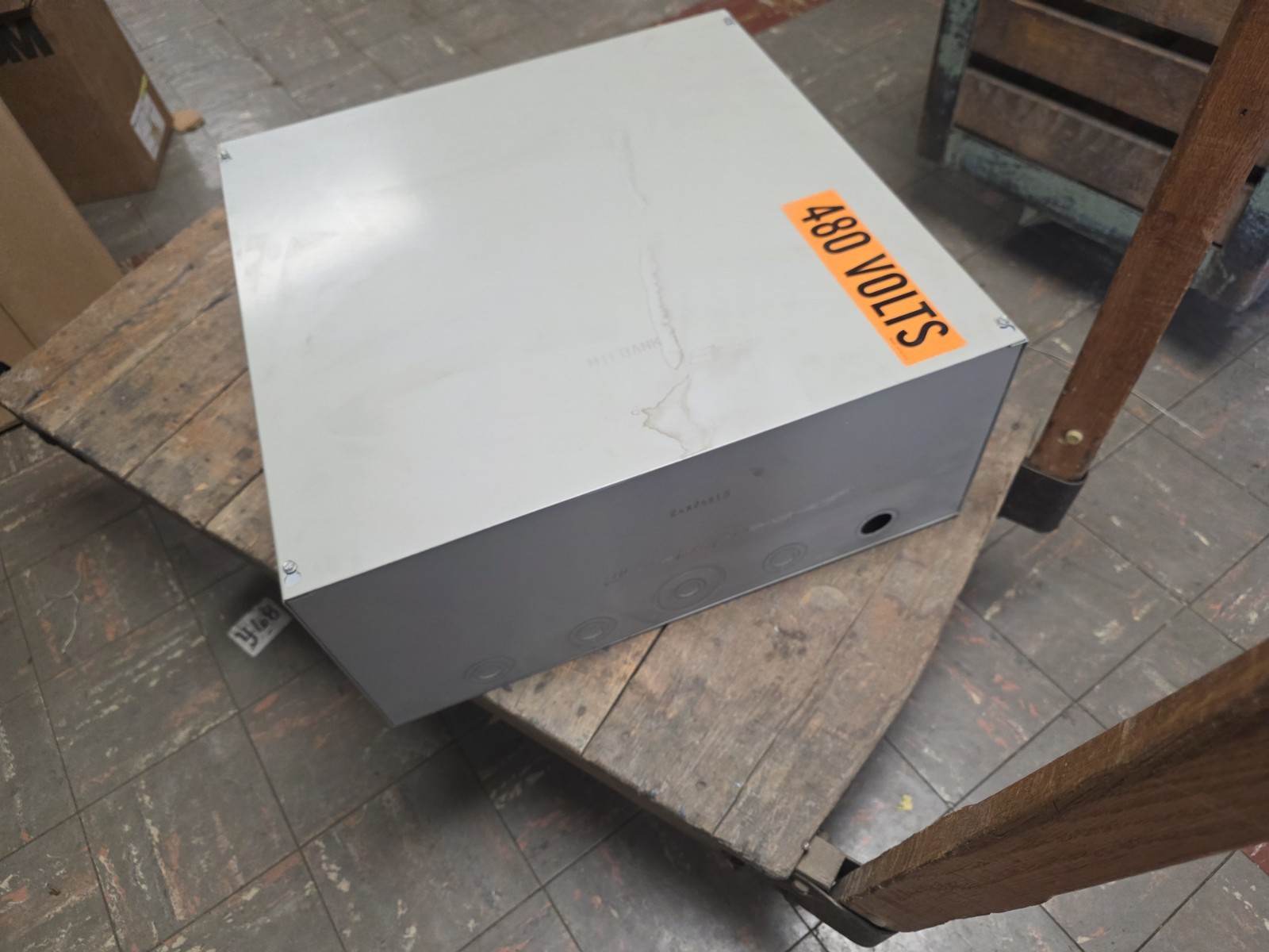 Used Milbank 242410SC1 Junction / Pull Box 24" x 24" x 10"