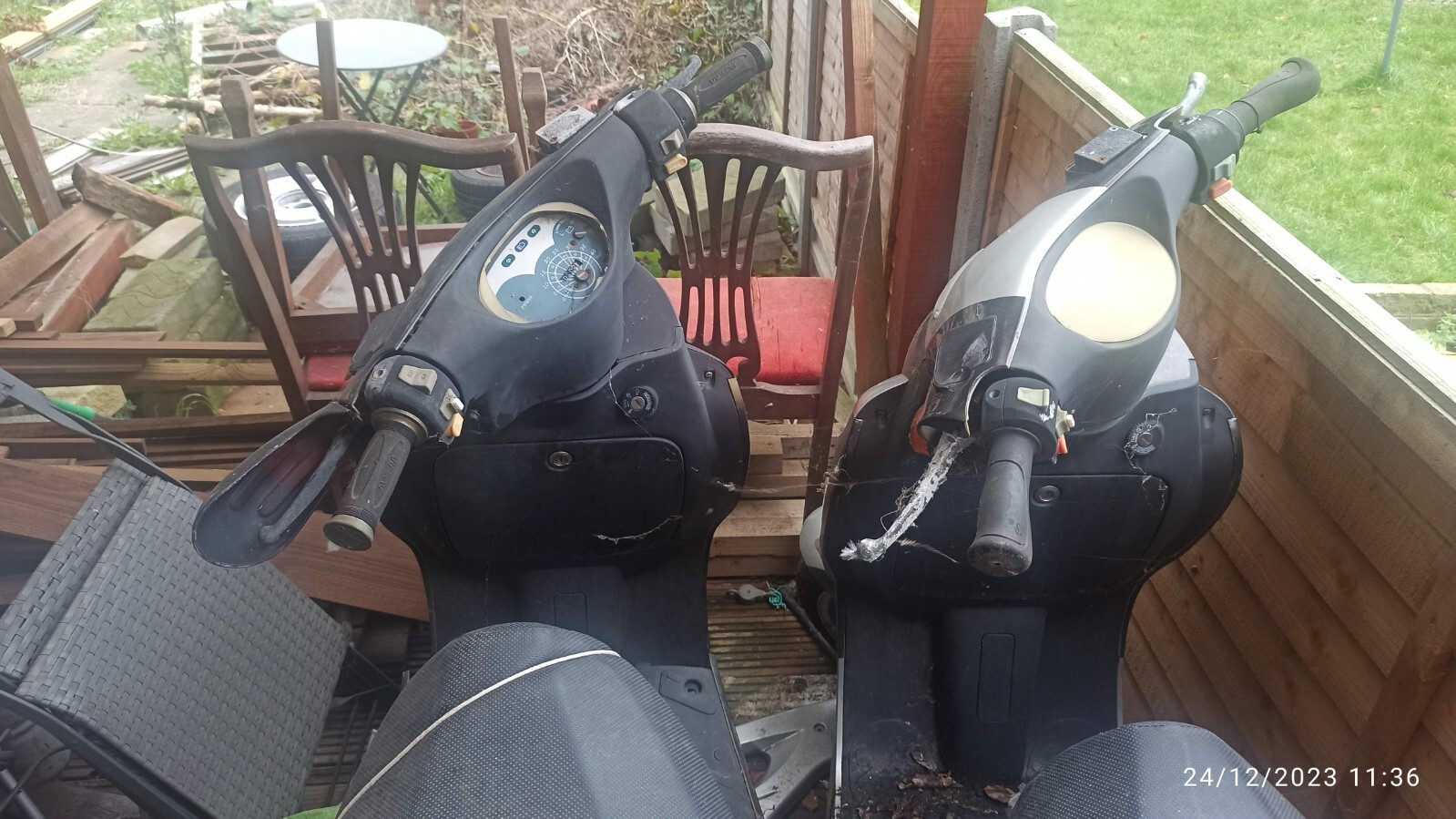 ELECTRIC MOPEDS SCOOTER 50CC EQUIVALENT AUTOMATIC 30MPH. 2 FOR THE