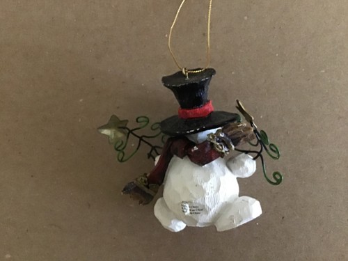 Lot (8) Vintage Mini Ornaments- Snowman Santa Angels Buy it Now MAKE OFFER! - Picture 7 of 17