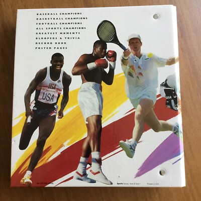 Sports Heroes Feats And Facts: Binder + 51 Sheets: Michael Jordan