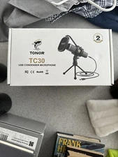 Tonor TC30 USB Condenser Microphone - Black - Open Box