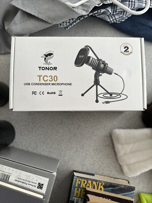 Tonor TC30 USB Condenser Microphone - Black - Open Box