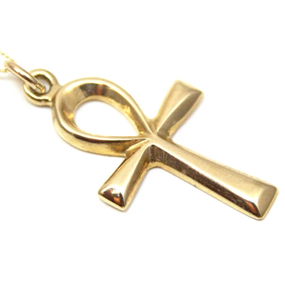 9ct gold ankh best sale pendant