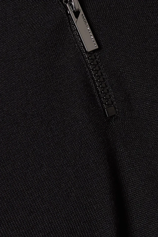 HUGO BOSS x Porsche Borselli Half 1/4 Zip Mock-Neck Wool Sweatshirt Pullover M - Image 3 of 4