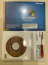 MICROSOFT WINDOWS XP PROFESSIONAL w/SP3 OPERATING SYSTEM MS WIN PRO NEW SEALED
