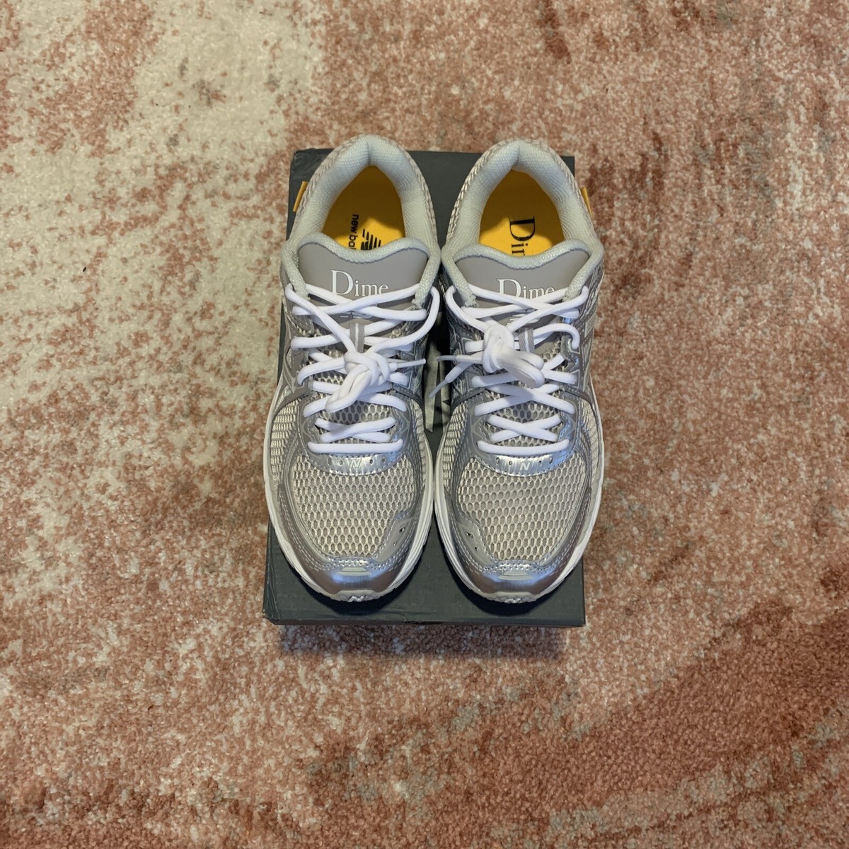 Mens Dime x New Balance 860 V2 Silver Sneakers Super Rare