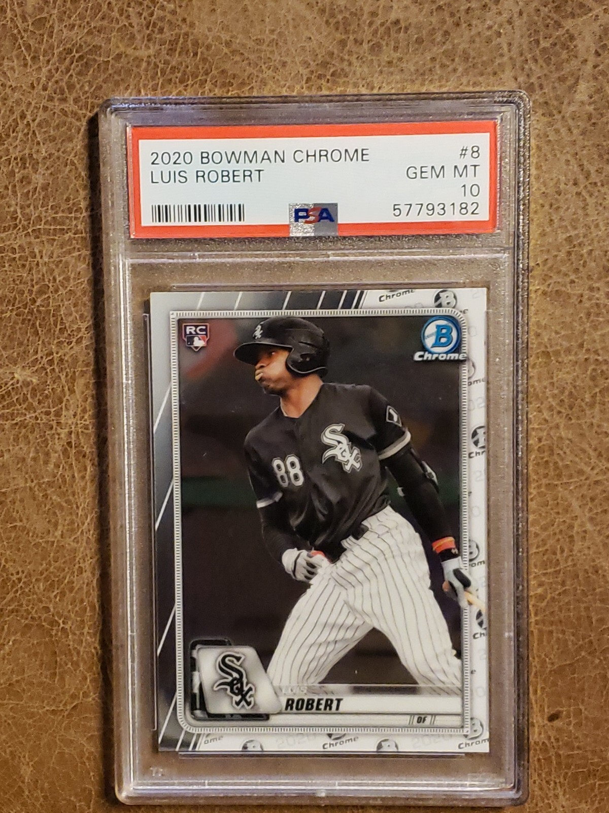 Luis Robert 2020 Bowman Chrome ROOKIE #8 PSA 10 GEM MINT