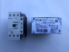 Eaton XTCE018C01TD 18 AMP contactor - 24 volt DC coil - 1 N.C. base contact