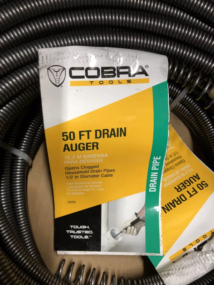 Cobra 50 2024 ft drain auger